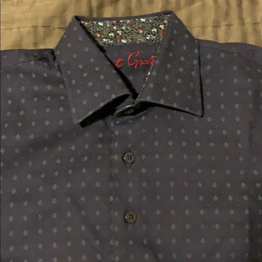 Robert Graham kids button down shirt sz8